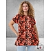 KAFFE Curve Tuniek KCAMI Grenadine Leopard Print